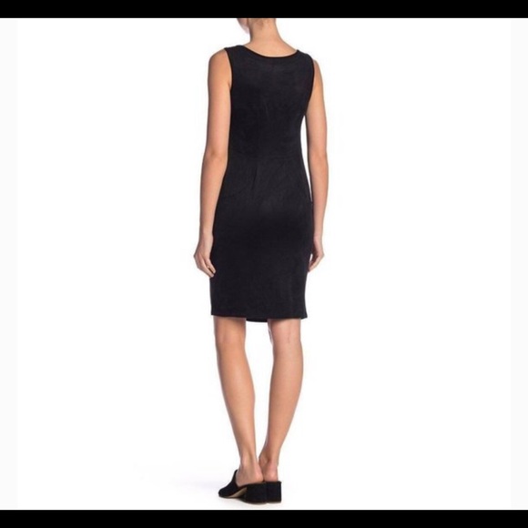 NWT | Philosophy | Fitted Sleeveless Suede Dress by Philosophy Dresses - Picture 2 of 5